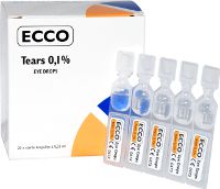 ECCO Tears 0,1% Eye Drops 20x 0,33ml