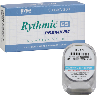 Rythmic 55 PREMIUM 6er Box + Einzellinse -Kennenlern-Angebot