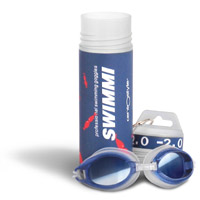 Schwimmbrille SWIMMI mit Dioptrienwerten