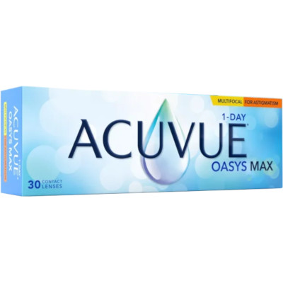 Acuvue Oasys MAX 1-Day Multifocal for Astigmatism 30er Box