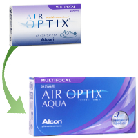 Air Optix Aqua Multifocal 6er Box