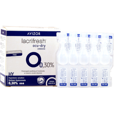 Avizor Lacrifresh Ocu-Dry Unidose 0,30% (20x 0,4ml)