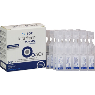 Avizor Lacrifresh Ocu-Dry Unidose 0,30% (20x 0,4ml)
