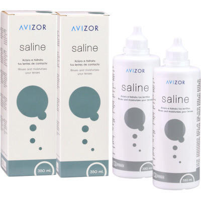 Avizor Saline Kochsalzlösung Doppelpack