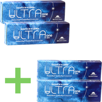 Bausch + Lomb ULTRA ONE DAY 2x 30 + 2x 5 - Kennenlern-Angebot