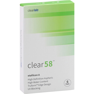 clear 58 6er Box