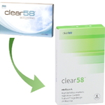 clear 58 6er Box