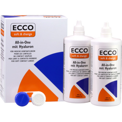 ECCO soft & change All-in-One mit Hyaluron 3-Monats-Pack