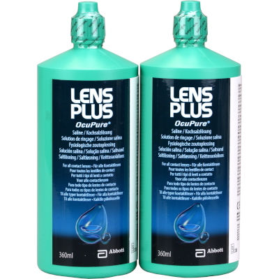 Lens Plus OcuPure 360ml Doppelpack