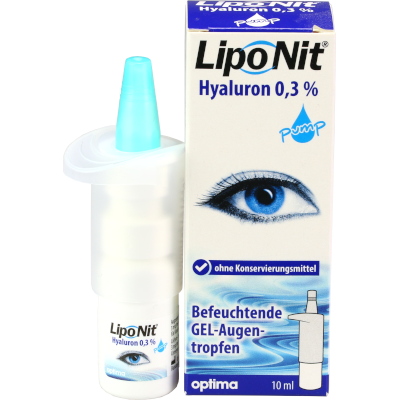 Lipo Nit Gel-Augentropfen 10ml (Pumpflasche)