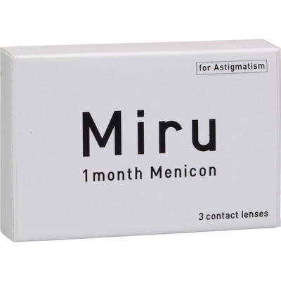 Miru 1 month Menicon Toric 3er Box