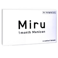 Miru 1 month Menicon for Astigmatism 6er Box