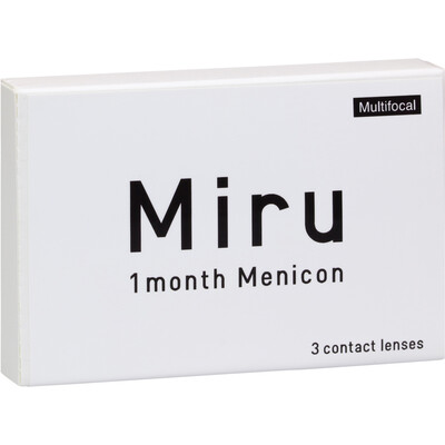 Miru 1 month Menicon Multifocal 3er Box
