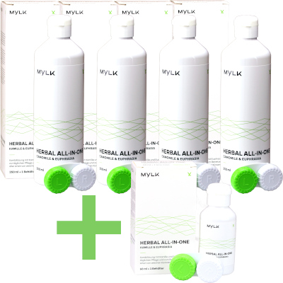 MYLK Herbal Sparpack (4x 350ml + 1x 60ml)