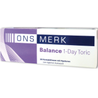 ONS MERK Balance 1-Day Toric 30er Box