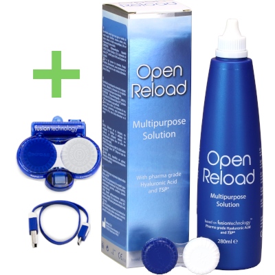 Open Reload Pflegeset (280ml Flasche + Sonic Wave Generator)