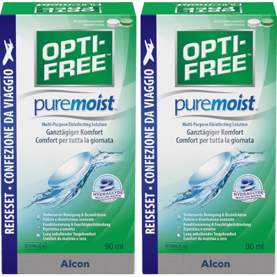 Opti-Free PureMoist 2x 90ml Travel Pack