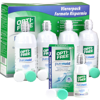 Opti-Free PureMoist Sparpack (4x 300ml)