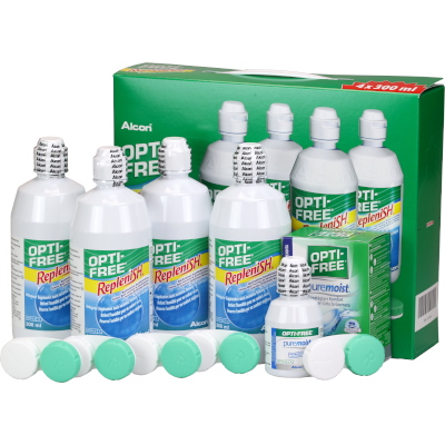 Opti-Free RepleniSH Sparpack (4 x 300ml)