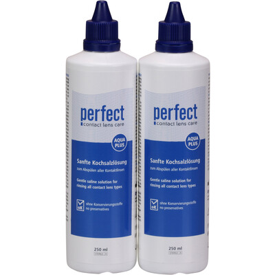 Perfect Aqua Plus Sanfte Kochsalzlösung 250ml Doppelpack