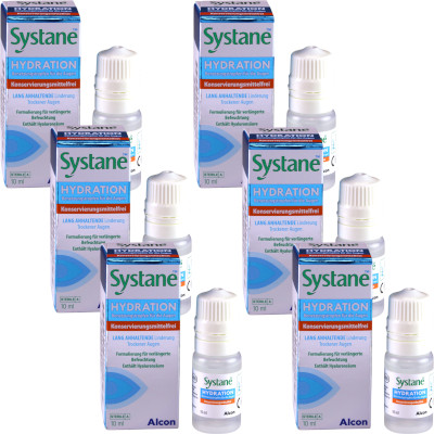 Systane Hydration 6x 10ml - ohne Konservierungsmittel
