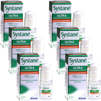 Systane Ultra 6x 10ml - ohne Konservierungsmittel