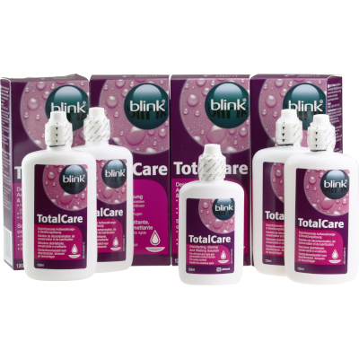 blink TotalCare Lösung Vorteilspack (4x 120ml + 1x 60ml)
